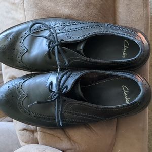 Clark's leather dress shoes